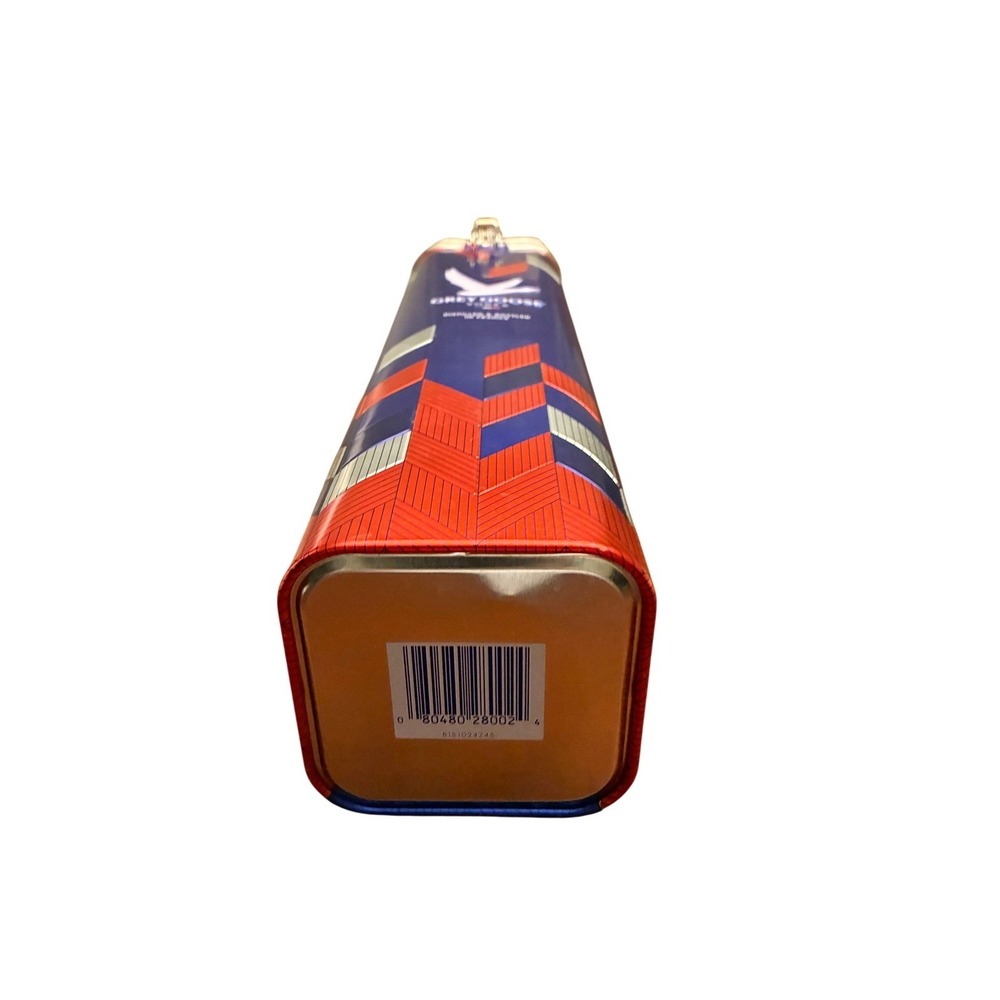 Grey Goose Vodka Limited Edition Blue Red Chevron Collectible Tin Lid 750ml - Picture 3 of 4